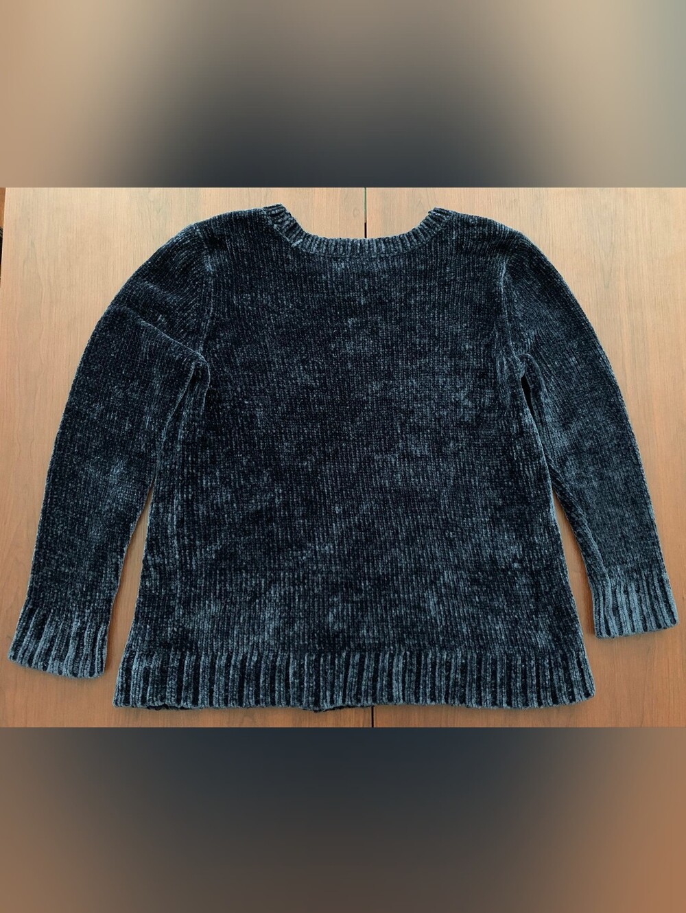 Dark Blue Orvis Sweater